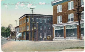 Dolgeville Main Street 1905 1910 NY - Picture 1 of 2