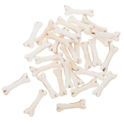  30 Pcs Halloween Skeleton Bones White Plastic Half-body Fake Mini - Image 1 of 4