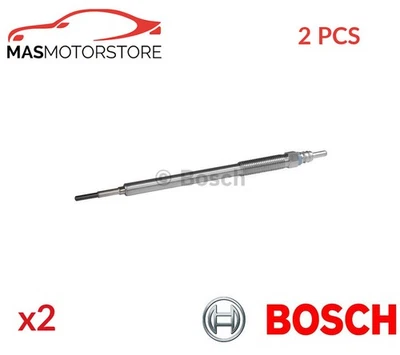 ENGINE GLOW PLUGS BOSCH 0 250 523 002 2PCS A FOR MITSUBISHI L 200 TRITON 2.5L - Image 1 of 4