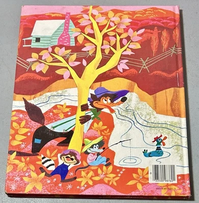 Libro dorado de gran tamaño de historias del tío Remus de Walt Disney con impresión temprana en muy buen estado Foto 1 de 4