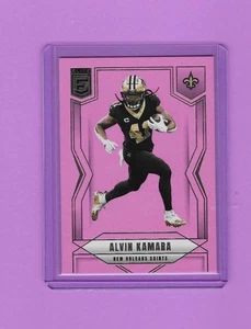 2025 Panini Donruss Elite - Alvin Kamara #31 Pink Ink - Picture 1 of 2