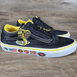 VANS Cobra Kai x Old Skool Cobra Kai Dojo Shoes Sneakers Mens Sz 8 Womens Sz 9.5 - Picture 1 of 15