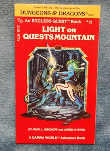 Light on Quests Mountain #12 Dungeons & Dragon. Gamma World, 1983 1. Auflage - Bild 1 von 8