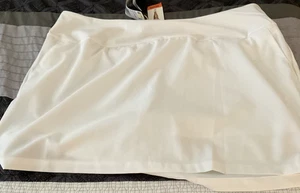 Adidas Women's Golf Skort Size 2XL White  NEW - Picture 1 of 6