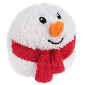 MBOT TOSSIMALS snowman snowball plush beanie Ganz Holiday winter Christmas toy - Picture 1 of 8
