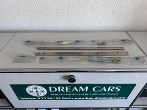 NOS Mercedes W114 W115 W116 Gleitschiene Schiebedach L+R Sliding Rail Sunroof OE - Bild 1 von 24