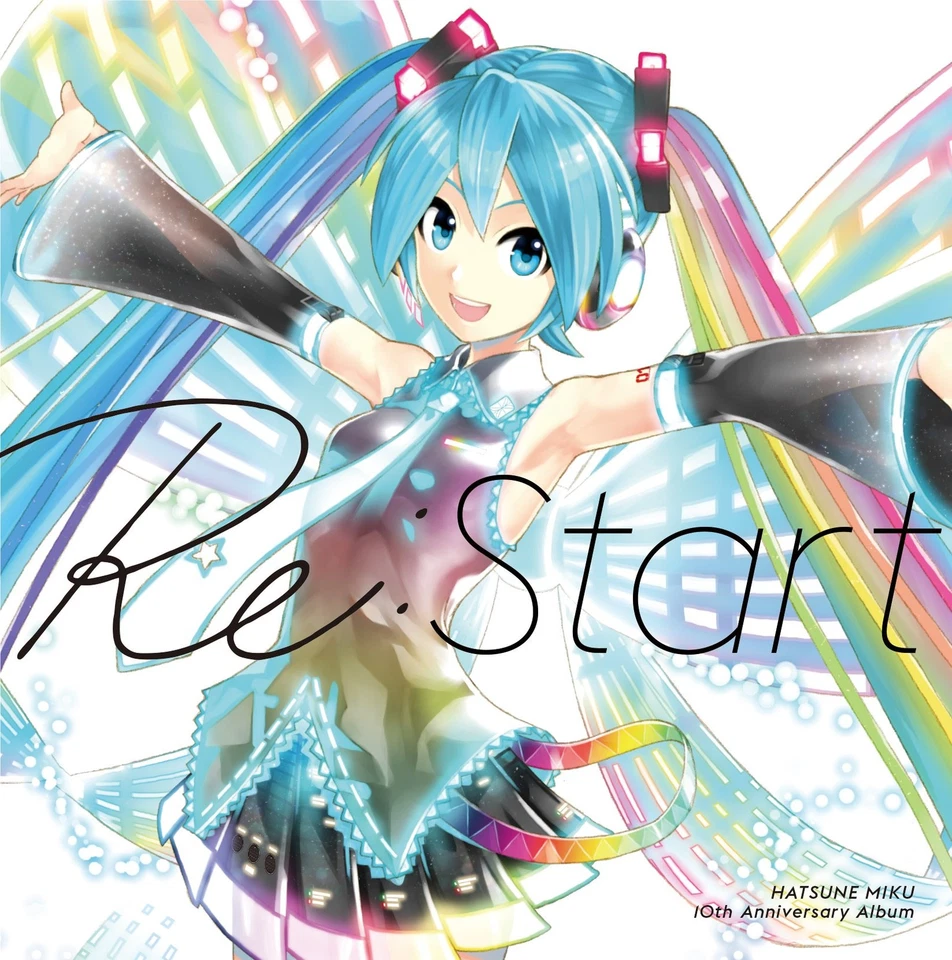 Hatsune Miku 10th Anniversary Album Re START Regular Edition 2 CD Japan