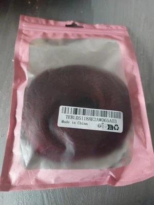 1 pieza de cabello sintético rojo desordenado Foto 1 de 4