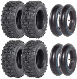4 Set 13x5.00-6 Tire and Inner Tube Sets for Razor Dirt Quad Go Kart ATV Scooter - Picture 1 of 10