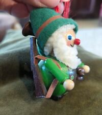 Vintage STEINBACH " Hunter w/Dog" Christmas Ornament - Original Sticker