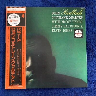 Japan Press Jazz LP 【 John Coltrane Quartet ‎– Ballads ‎】w/OBI - Image 1 of 4