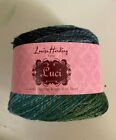 Luci Wool Blend Sport Weight Yarn By Louisa Harding #13 Blue/Green Mix
