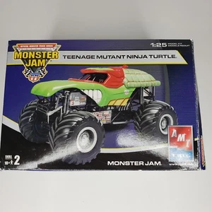 VTG 2004 Monster Jam Teenage Mutant Ninja Turtle Model Kit 1/25 OPEN BOX READ - Picture 1 of 21