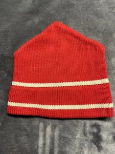Vintage Wool Ski Hat Adult One Size Tyrolia Striped 90s Snow Winter Knit - Picture 1 of 5