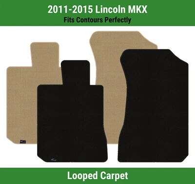 Lloyd Classic Loop Front Row Carpet Mats for 2011-2015 Lincoln MKX  - Image 1 of 4