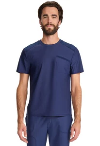 Blusa Médica Azul Marino Cherokee Infinity GNR8 Para Hombres Cuello Redondo IN626A NAVEGACIÓN Antimicrobiana - Imagen 1 de 5