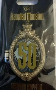 2019 Disney D23 Expo WDI MOG Haunted Mansion Hinged Hat Box Ghost Pin LE 300 - Picture 1 of 3