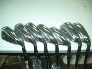 BRAND NEW Wilson Staff Dynapower iron set 5 thru pw,gw Steel Regular Mens RH - Picture 1 of 4
