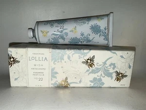 Lollia Wish n. 22 crema mani lozione 4 oz pastiglia zuccherata burro di karitè sigillato - Foto 1 di 1