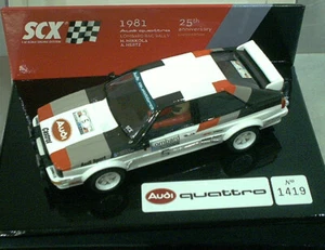 SCX SCALEXTRIC AUDI QUATTRO 1° RALLY LOMBARD 1981 62330 SLOTCAR 1:32 NIB/L.E. - Bild 1 von 12
