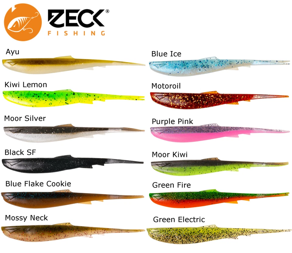 Zeck Wilson - Gummifisch zum Raubfischangeln, Hechtköder, Zanderköder - Bild 1 von 1