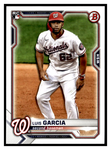 2021 Bowman #5 Luis Garcia