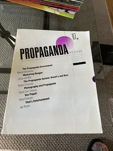 Rare Magazine Propaganda Review 1987 San Francisco Number One - Picture 1 of 12