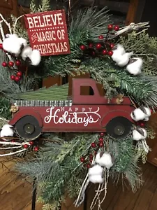Weihnachtskranz • Weihnachtskranz der Alten Welt • Vintage-Kranz • Weihnachtskranz - Bild 1 von 10