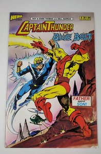 1987 Hero Comic Book Captain Thunder and Blue Bolt - Picture 1 of 6