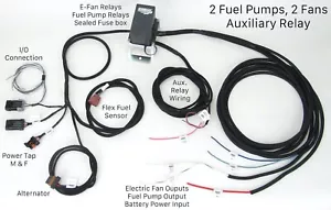 Holley PnP E-Fan & Dual Fuel Pump PDM w/ Flex Fuel and 4 pin Alt - Bild 1 von 3