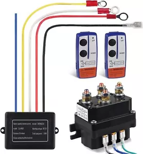 12V 250A Seilwinde Relais Kit Fernbedienung Relais Schützschalter Magnetschalter - Bild 1 von 6