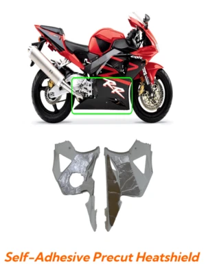 Carenado plástico ABS aislamiento protector térmico precortado para Honda CBR954RR 2002-2003 Foto 1 de 4