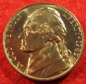 1985 D Denver Jefferson Nickel - Uncirculated  - Picture 1 of 3