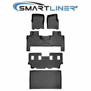 SMARTLINER Floor Mats Cargo Trunk Liner 2011-2017 Ford Expedition EL Navigator - Picture 1 of 11
