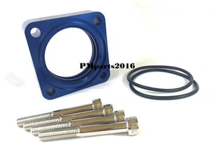 Blue Throttle Body Spacer for 91-94 95-98 Nissan 240SX 2.4L KA24DE 240 sx - Bild 1 von 2