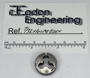 7/32" x 40tpi ME (Model Engineer) Button Die, HSS. By top brands. - Picture 1 of 18