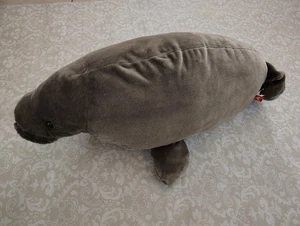 Wild Republic Manatee Sea Cow Plush Stuffie Stuffed Animal 30" Jumbo - Picture 1 of 9