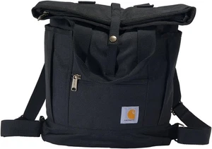 Carhartt Convertible Backpack Tote, Durable Tote Bag with One Size, Black - Picture 1 of 5