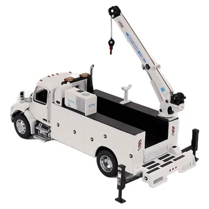 Diecast Masters 1/50 Peterbilt 536 Titan 85 HC-14 Crane work Truck White 71223 - Picture 1 of 5