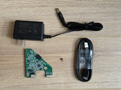 Western Digital HDD SATA to USB Control Board 4061-705210-C00 with AC Adapter - Image 1 of 3