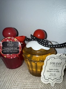 SET (2) BROMPTON & LANGLEY ENGLAND SCHAUMBAD VANILLEGLASUR ZIMT BONBONS - Bild 1 von 1