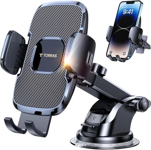 TORRAS [Ultra-Durable Cell Phone Holder for Car, Universal Mount Dashboard Winds - Picture 1 of 4