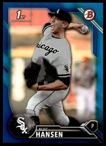 Alec Hansen 2016 Bowman Draft BD-93 Blue Border /150 White Sox Baseball Card - Picture 1 of 2