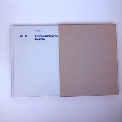 EPA Graphic Standards System Hardcover Book (2017 First Printing) w/ Slipcase - Image 1 of 4
