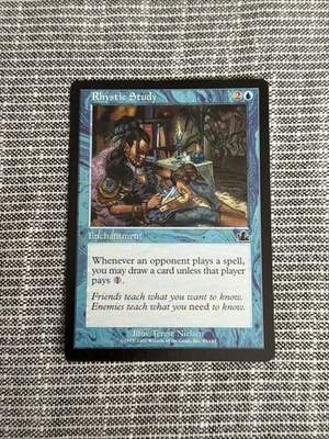 Rhystic Study Prophecy Regular Magic The Gathering MTG Card - Image 1 of 3