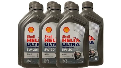 Shell Helix Ultra Professional AM-L 5W-30 Motoröl 7x1Liter MB 229.51 BMW LL-04 - Bild 1 von 3