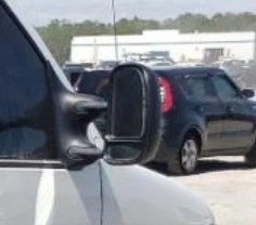 Espejo retrovisor puerta pasajero derecho furgoneta Ford E250 2003-2014 vista lateral OEM Foto 1 de 4