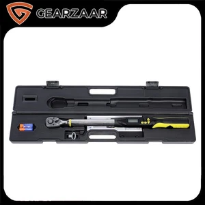 1/2" Drive Digital Torque Wrench W/ Buzzer LED Flash 7.4-147.5ft.lb Adjustable - Picture 1 of 16