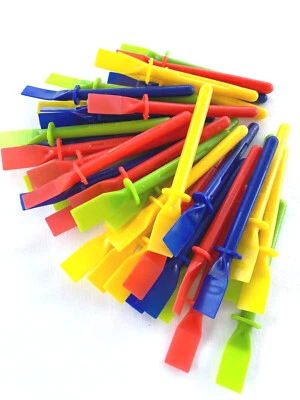 Glue Spreaders Plastic Spatula PVA Adhesive School Class Pack Kids Art Craft - Image 1 of 2