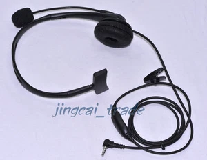 Overhead Headphone Headset for Yaesu Vertex Radio VX-160 VX-3R FT-60R w boom mic - Picture 1 of 4